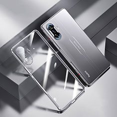 Funda Silicona Ultrafina Carcasa Transparente H01 para Xiaomi Poco F3 GT 5G Plata