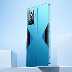 Funda Silicona Ultrafina Carcasa Transparente H01 para Xiaomi Poco F4 GT 5G Azul