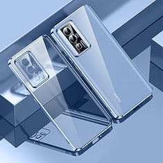 Funda Silicona Ultrafina Carcasa Transparente H01 para Xiaomi Poco F5 Pro 5G Azul