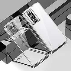 Funda Silicona Ultrafina Carcasa Transparente H01 para Xiaomi Poco F5 Pro 5G Plata