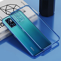 Funda Silicona Ultrafina Carcasa Transparente H01 para Xiaomi POCO M3 Pro 5G Azul