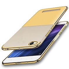 Funda Silicona Ultrafina Carcasa Transparente H01 para Xiaomi Redmi 4A Oro