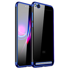 Funda Silicona Ultrafina Carcasa Transparente H01 para Xiaomi Redmi 5A Azul