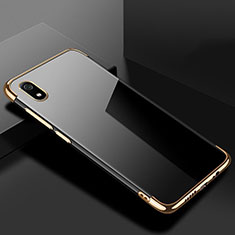 Funda Silicona Ultrafina Carcasa Transparente H01 para Xiaomi Redmi 7A Oro