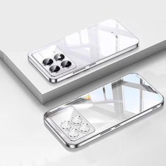 Funda Silicona Ultrafina Carcasa Transparente H01 para Xiaomi Redmi K70 Pro 5G Plata