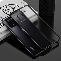 Funda Silicona Ultrafina Carcasa Transparente H01 para Xiaomi Redmi Note 10 Pro 5G Negro
