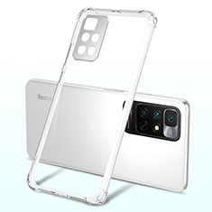 Funda Silicona Ultrafina Carcasa Transparente H01 para Xiaomi Redmi Note 11 4G (2021) Claro