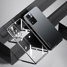 Funda Silicona Ultrafina Carcasa Transparente H01 para Xiaomi Redmi Note 11 Pro+ Plus 5G Negro