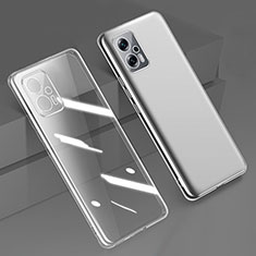 Funda Silicona Ultrafina Carcasa Transparente H01 para Xiaomi Redmi Note 11T Pro 5G Claro