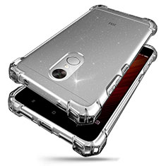 Funda Silicona Ultrafina Carcasa Transparente H01 para Xiaomi Redmi Note 4 Standard Edition Gris