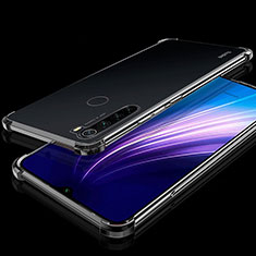 Funda Silicona Ultrafina Carcasa Transparente H01 para Xiaomi Redmi Note 8 Negro