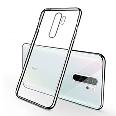 Funda Silicona Ultrafina Carcasa Transparente H01 para Xiaomi Redmi Note 8 Pro Plata