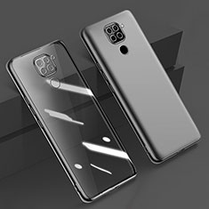 Funda Silicona Ultrafina Carcasa Transparente H01 para Xiaomi Redmi Note 9 Negro