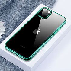 Funda Silicona Ultrafina Carcasa Transparente H02 para Apple iPhone 11 Pro Verde