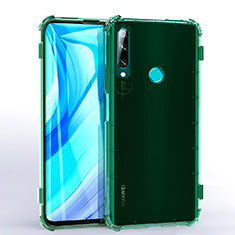 Funda Silicona Ultrafina Carcasa Transparente H02 para Huawei Enjoy 10 Plus Verde