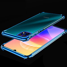 Funda Silicona Ultrafina Carcasa Transparente H02 para Huawei Enjoy 20 5G Azul