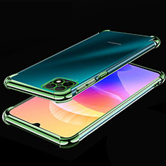 Funda Silicona Ultrafina Carcasa Transparente H02 para Huawei Enjoy 20 5G Verde