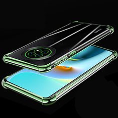 Funda Silicona Ultrafina Carcasa Transparente H02 para Huawei Enjoy 20 Plus 5G Verde