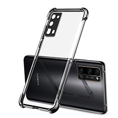 Funda Silicona Ultrafina Carcasa Transparente H02 para Huawei Honor 30 Pro+ Plus Negro