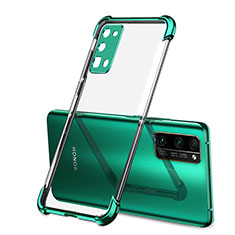 Funda Silicona Ultrafina Carcasa Transparente H02 para Huawei Honor 30 Pro Verde