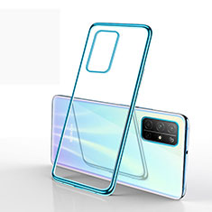 Funda Silicona Ultrafina Carcasa Transparente H02 para Huawei Honor 30S Azul