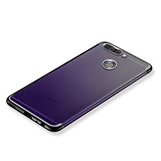 Funda Silicona Ultrafina Carcasa Transparente H02 para Huawei Honor 8 Pro Morado