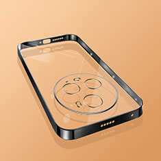 Funda Silicona Ultrafina Carcasa Transparente H02 para Huawei Honor Magic5 Pro 5G Negro