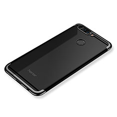 Funda Silicona Ultrafina Carcasa Transparente H02 para Huawei Honor V9 Negro