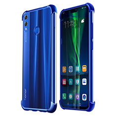 Funda Silicona Ultrafina Carcasa Transparente H02 para Huawei Honor View 10 Lite Azul