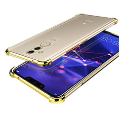 Funda Silicona Ultrafina Carcasa Transparente H02 para Huawei Maimang 7 Oro