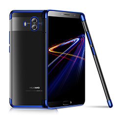 Funda Silicona Ultrafina Carcasa Transparente H02 para Huawei Mate 10 Azul