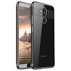 Funda Silicona Ultrafina Carcasa Transparente H02 para Huawei Mate 9 Negro