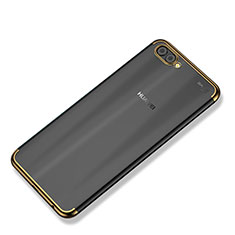 Funda Silicona Ultrafina Carcasa Transparente H02 para Huawei Nova 2S Oro