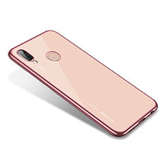 Funda Silicona Ultrafina Carcasa Transparente H02 para Huawei Nova 3e Oro Rosa
