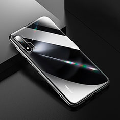 Funda Silicona Ultrafina Carcasa Transparente H02 para Huawei Nova 6 5G Negro