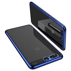 Funda Silicona Ultrafina Carcasa Transparente H02 para Huawei P10 Azul