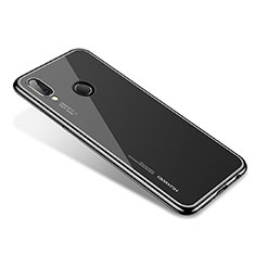 Funda Silicona Ultrafina Carcasa Transparente H02 para Huawei P20 Lite Negro