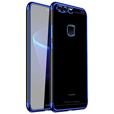 Funda Silicona Ultrafina Carcasa Transparente H02 para Huawei P9 Azul