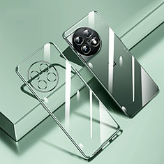 Funda Silicona Ultrafina Carcasa Transparente H02 para OnePlus 11R 5G Verde