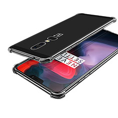 Funda Silicona Ultrafina Carcasa Transparente H02 para OnePlus 6 Claro