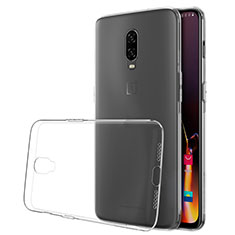 Funda Silicona Ultrafina Carcasa Transparente H02 para OnePlus 6T Claro