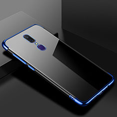 Funda Silicona Ultrafina Carcasa Transparente H02 para Oppo A9X Azul