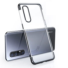 Funda Silicona Ultrafina Carcasa Transparente H02 para Oppo Find X2 Neo Negro