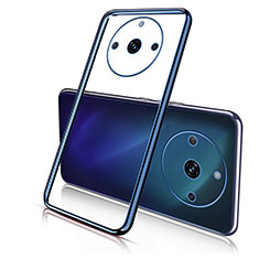 Funda Silicona Ultrafina Carcasa Transparente H02 para Realme 11 Pro 5G Azul