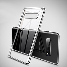 Funda Silicona Ultrafina Carcasa Transparente H02 para Samsung Galaxy S10 Plus Negro