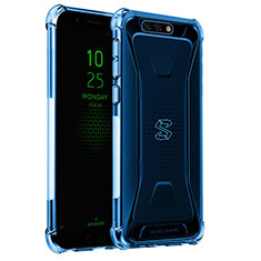 Funda Silicona Ultrafina Carcasa Transparente H02 para Xiaomi Black Shark Azul