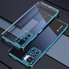 Funda Silicona Ultrafina Carcasa Transparente H02 para Xiaomi Mi 11i 5G (2022) Azul