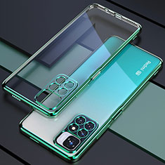 Funda Silicona Ultrafina Carcasa Transparente H02 para Xiaomi Mi 11i 5G (2022) Verde