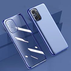 Funda Silicona Ultrafina Carcasa Transparente H02 para Xiaomi Mi 11X 5G Azul