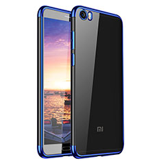 Funda Silicona Ultrafina Carcasa Transparente H02 para Xiaomi Mi 5 Azul